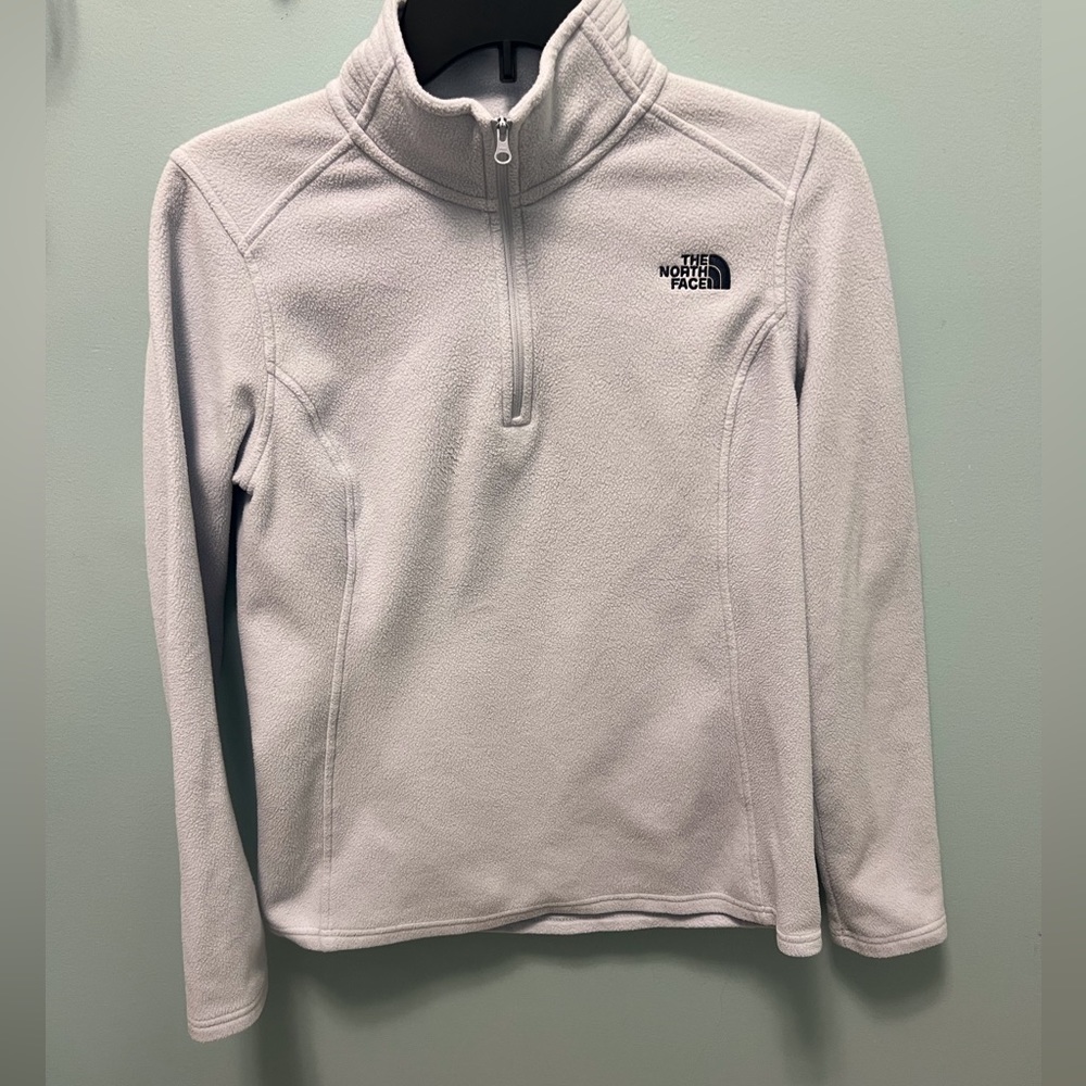 North Face fleece quarter zip
